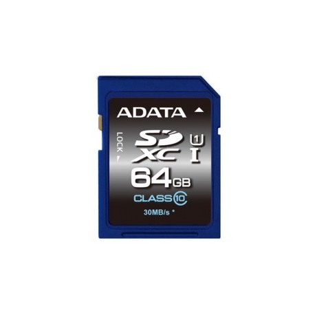 Memoria Flash Adata Premier, 64GB SDXC UHS-I Clase 10