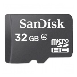 Memoria Flash SanDisk, 32GB microSD Clase 4