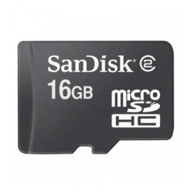 Memoria Flash SanDisk, 16GB microSD Clase 4