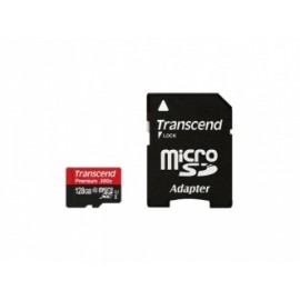 Memoria Flash Transcend Premium 300x, 128GB MicroSDHCGB UHS Clase 10, con Adaptador