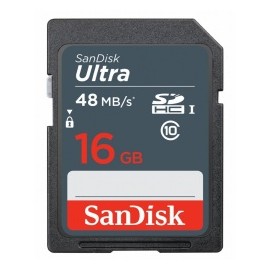 Memoria Flash SanDisk Ultra, 16GB SDHC UHS-I Clase 10