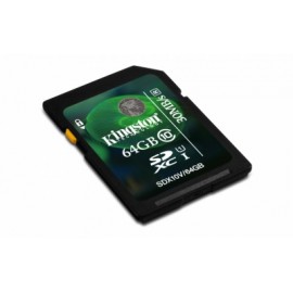 Memoria Flash Kingston, 64GB SDXC UHS-I Clase 10