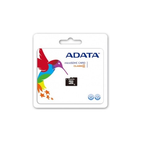 Memoria Flash Adata, 32GB microSDHC Clase 4, con Adaptador