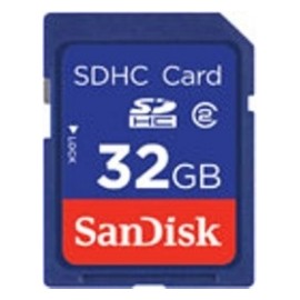 Memoria Flash SanDisk, 32GB SDHC Clase 2