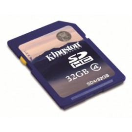 Memoria Flash Kingston, 32GB SDHC Clase 4