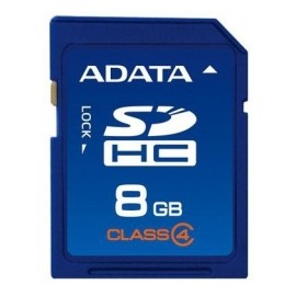 Memoria Flash Adata, 8GB SDHC Clase 4