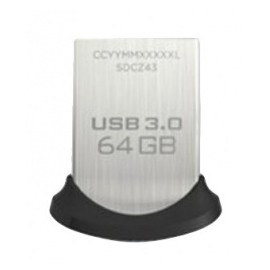 Memoria USB SanDisk Ultra Fit, 64GB, USB 3.0,