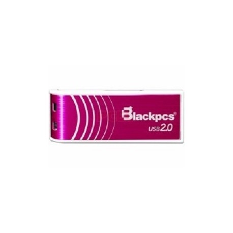 Memoria USB Blackpcs MU2103, 16GB, USB 2.0, Rosa