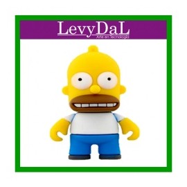 Memoria USB LevyDal Homero Simpson 3D, 16GB, USB 2.0, Multicolor