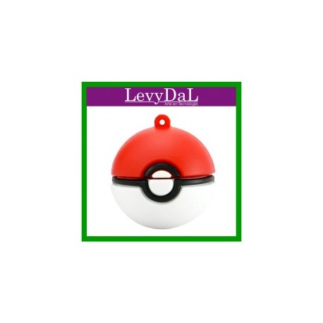 Memoria USB LevyDal Pokebola, 16GB, USB 2.0