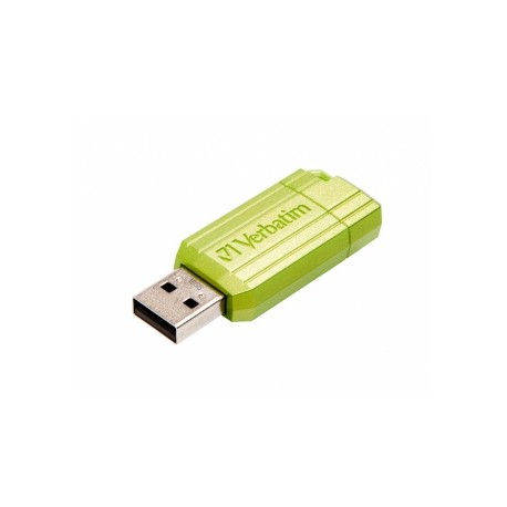 Memoria USB Verbatim Store n Go PinStripe, 16GB, USB 2.0, Verde