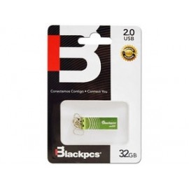 Memoria USB Blackpcs MU2103, 32GB, USB 2.0, Verde