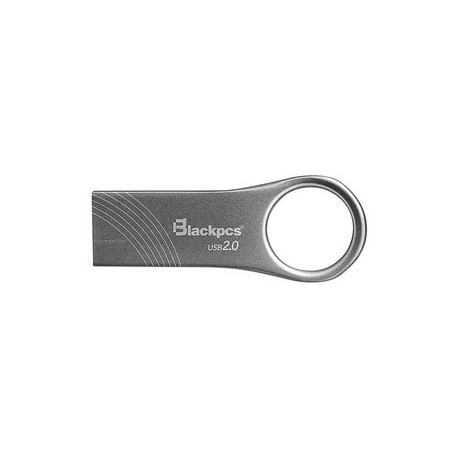 Memoria USB Blackpcs MU2102, 8GB, USB 2.0, Plata