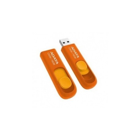 Memoria USB Adata C008, 16GB, USB 2.0, Naranja