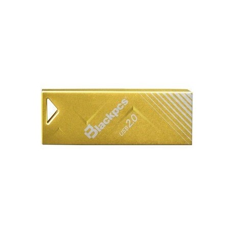 Memoria USB Blackpcs MU2104, 4GB, USB 2.0, Oro