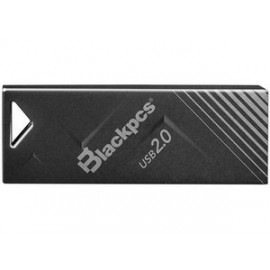 Memoria USB Blackpcs MU2104, 8GB, USB 2.0, Negro