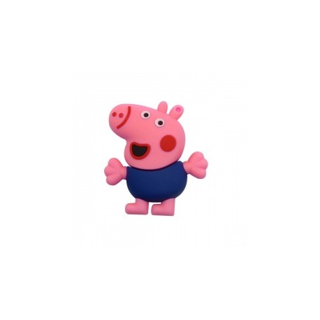 Memoria USB LevyDal George Pig, 4GB, USB 2.0, Multicolor