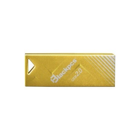 Memoria USB Blackpcs MU2104, 16GB, USB 2.0, Oro