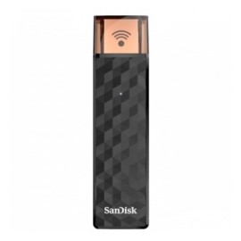 Memoria USB SanDisk Connect Wireless Stick, 64GB, USB 2.0, Negro