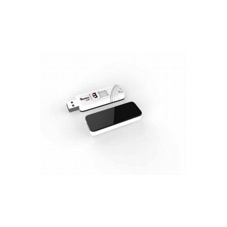 Memoria USB Blackpcs MU2101, 8GB, USB 2.0, Blanco