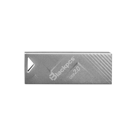 Memoria USB Blackpcs MU2104, 32GB, USB 2.0, Plata