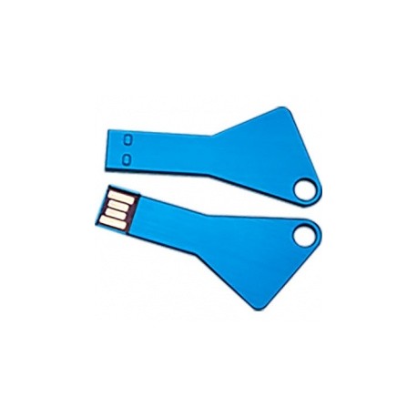 Memoria USB BRobotix 207747, 16GB, USB 2.0, Azul