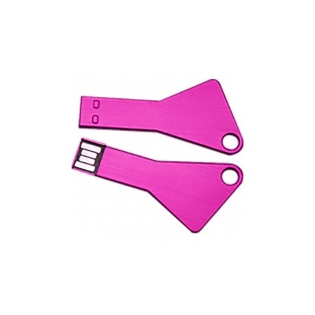 Memoria USB BRobotix 207783, 16GB, USB 2.0, Rosa