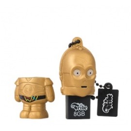 Memoria USB Tribe, 8GB, USB 2.0, Star Wars C-3PO