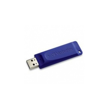 Memoria USB Verbatim, 64GB, USB 2.0, Azul