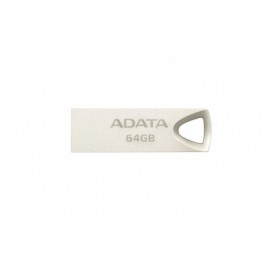 Memoria USB Adata UV210, 64GB, USB 2.0, Dorado Metálico