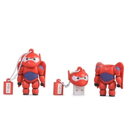 Memoria USB Tribe, 8GB, USB 2.0, Big Hero 6 Baymax Armored