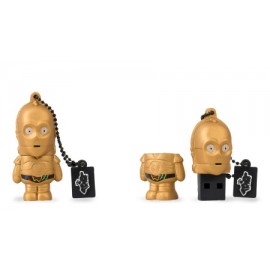 Memoria USB Tribe, 8GB, USB 2.0, Star Wars TFA C-3PO