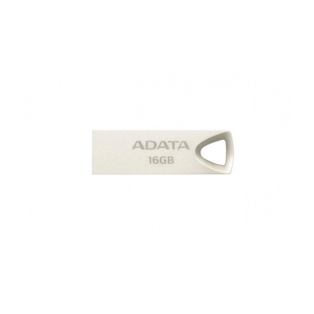 Memoria USB Adata UV210, 16GB, USB 2.0, Dorado Metálico