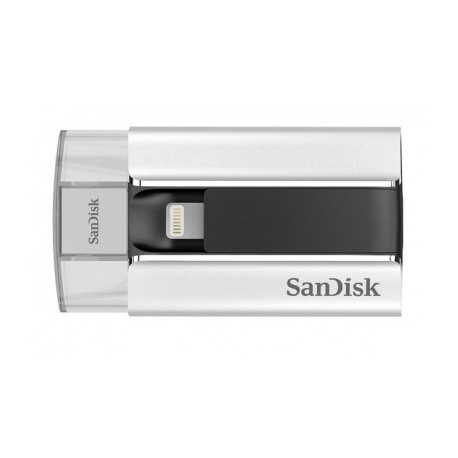 Memoria USB SanDisk iXpand, 64GB, USB 2.