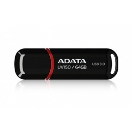 Memoria USB Adata DashDrive UV150, 64GB, USB 3.0, Negro