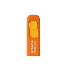 Memoria USB Adata C008, 8GB, USB 2.0, Naranja