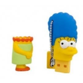 Memoria USB Tribe, 8GB, USB 2.0, Diseño Marge Los Simpsons