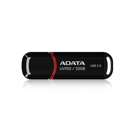 Memoria USB Adata DashDrive UV150, 32GB, USB 3.0, Negro