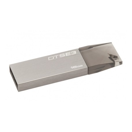 Memoria USB Kingston DataTraveler SE3, 16GB, USB 2.0, Gris