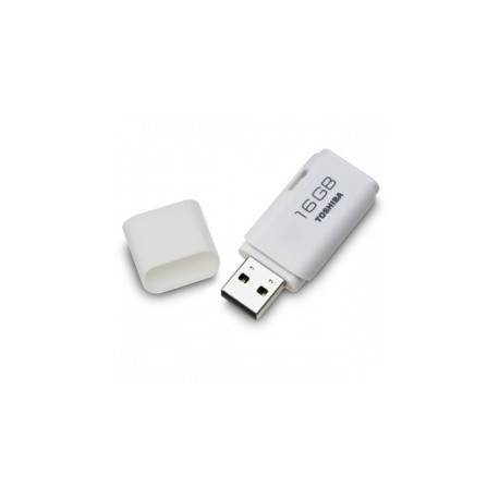 Memoria USB Toshiba Transmemory, 16GB, USB 2.0, Blanco