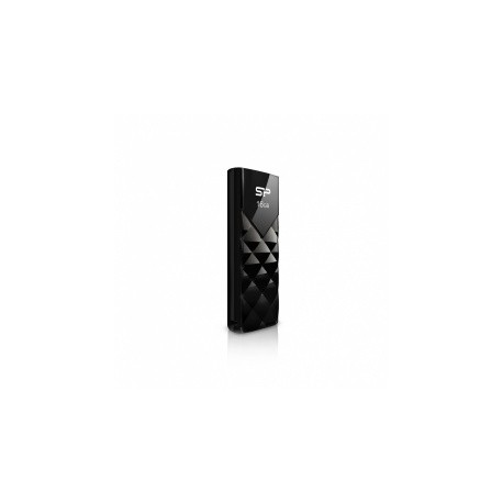 Memoria USB Silicon Power Ultima U03, 16GB, USB 2.0, Negro