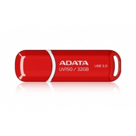 Memoria USB Adata DashDrive UV150, 32GB, USB 3.0, Rojo