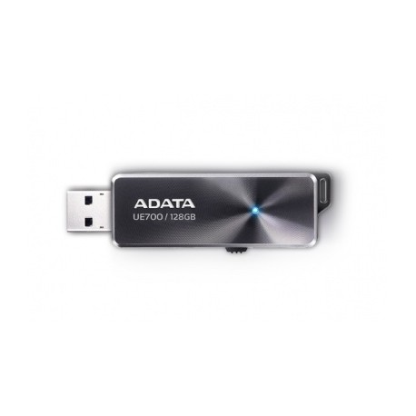 Memoria USB Adata DashDrive Elite UE700, 128GB, USB 3.0, Negro