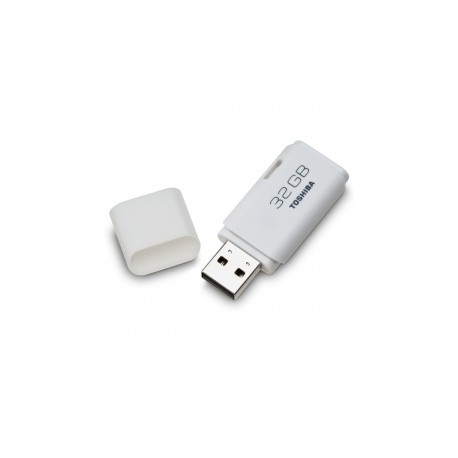 Memoria USB Toshiba Transmemory, 32GB, USB 2.0, Blanco