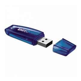 Memoria USB Emtec C400, 32GB, USB 2.0, Azul