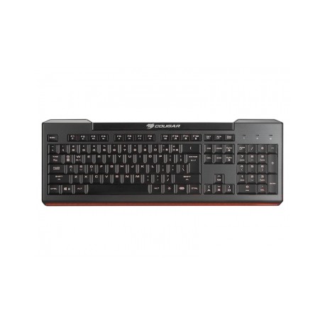 Teclado Gamer Cougar 200K, Alámbrico, Negro (Inglés)