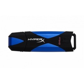 Memoria USB Kingston DataTraveler HyperX30, 64GB, USB 3.0, Lectura 225MB