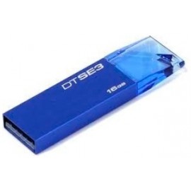 Memoria USB Kingston DataTraveler SE3, 16GB, USB 2.0, Azul