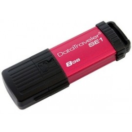 Memoria USB Kingston DataTraveler SE1, 8GB, USB 2.0, Rojo