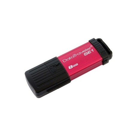 Memoria USB Kingston DataTraveler SE1, 8GB, USB 2.0, Rojo